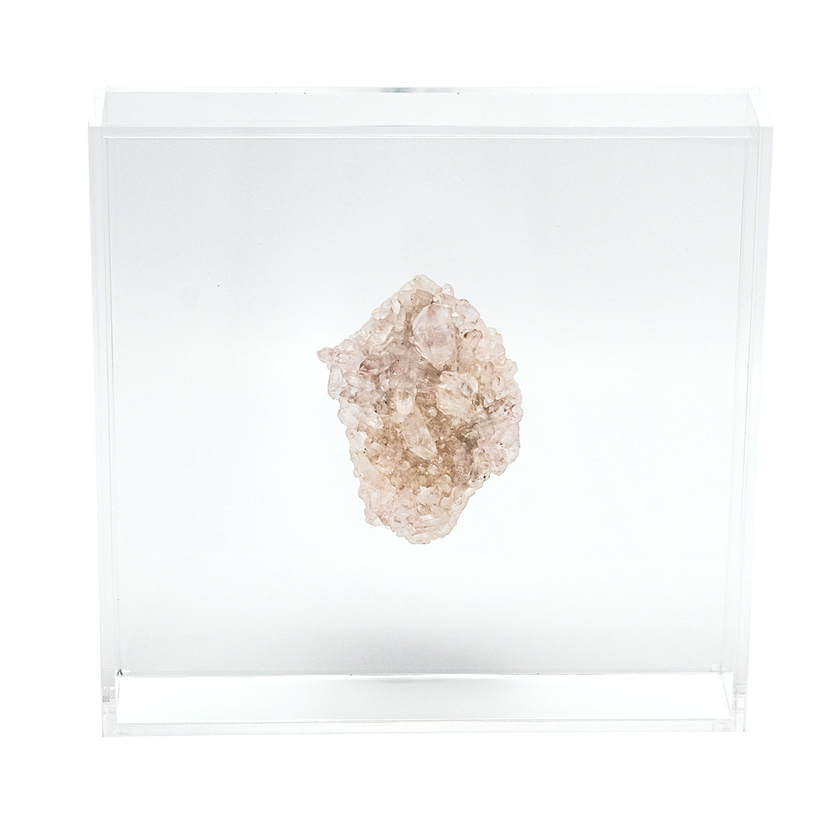 Quadro Flying Stones G - Cristal Hematoides Rosê