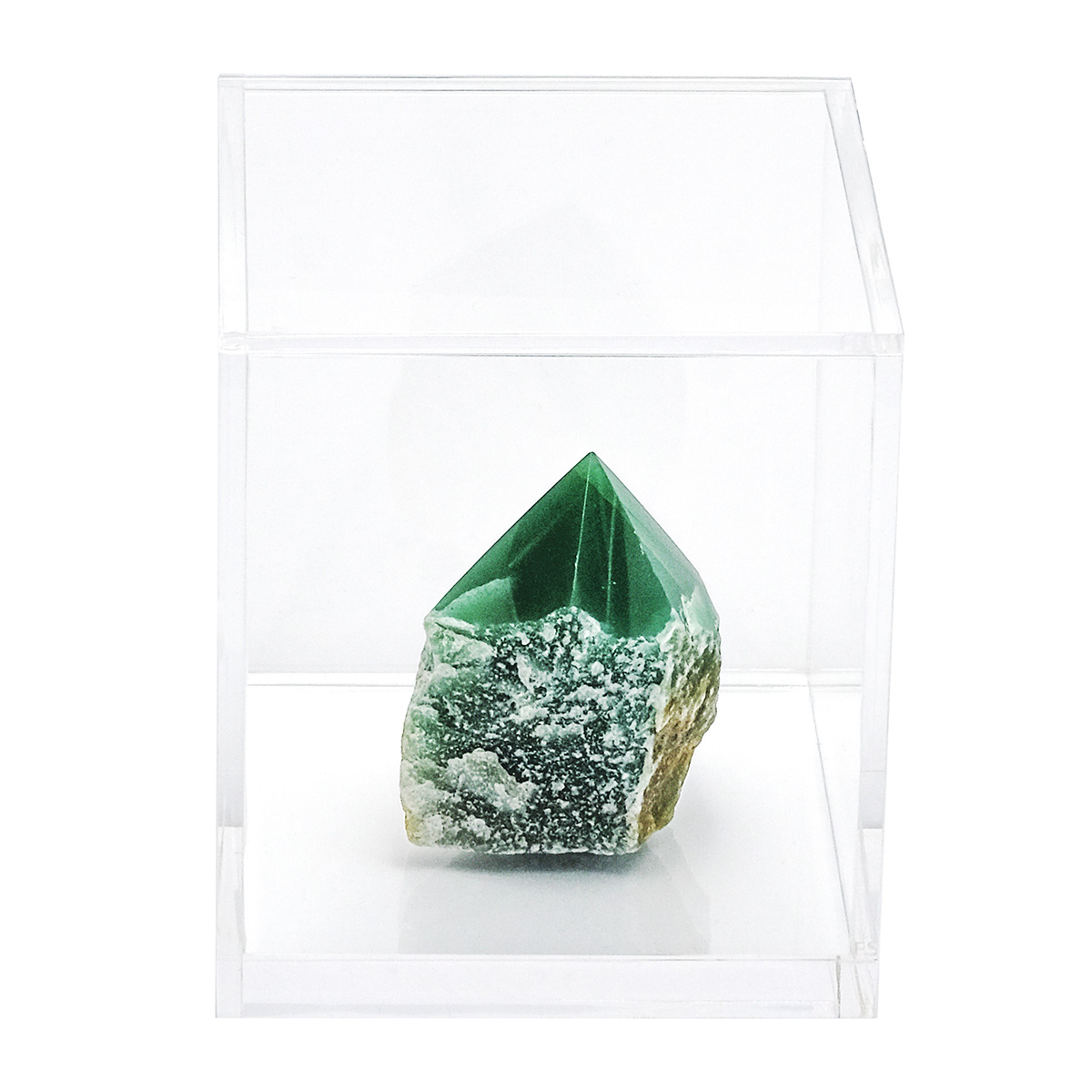 Cubo Flying Stones - Quartzo Verde