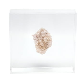 Quadro Flying Stones G - Cristal Hematoides Rosê